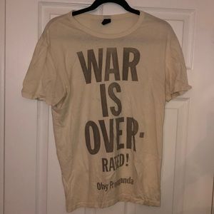 Obey Men’s Cream T-Shirt